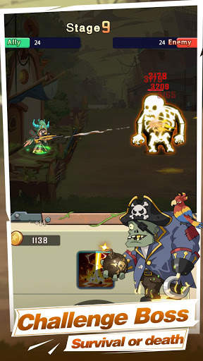 Zombies Gun - War Of Plants Evolution screenshot 4