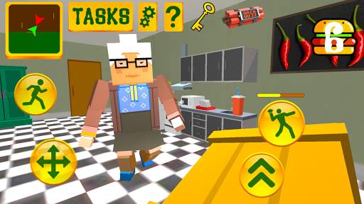 Granny Craft Neighbor. Blocky Escape screenshot 2