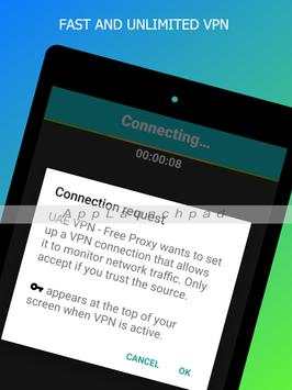 UAE VPN - Free Proxy скриншот 7