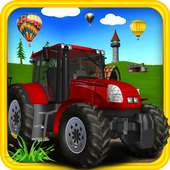 Tractor Off Road 3d logo