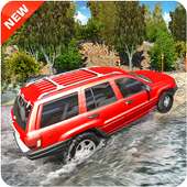 Offroad Car Drive Mountain Climb Adventure Game logo