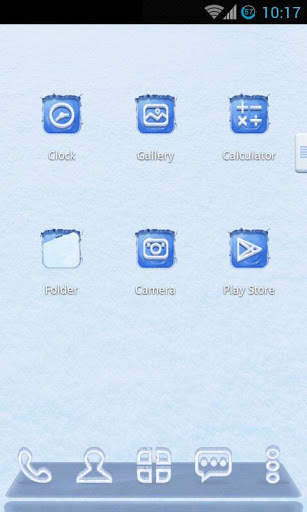 Frozen Next Launcher 3D Theme screenshot 2