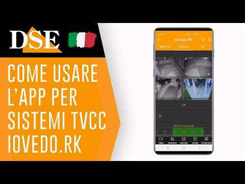 IoVedo.RK is the app for DSE RK cameras, NVR, DVR screenshot 1