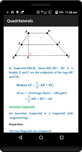 Geometry Formulas Pro скриншот 5