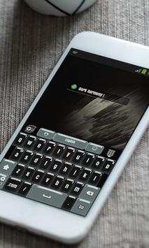 الوئام الظلام GO Keyboard screenshot 4