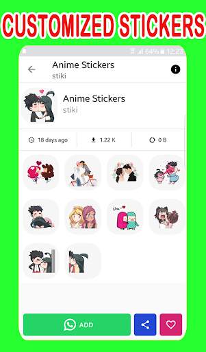 💋Animated Kiss Stickers maker for WhatsApp 😘 screenshot 3