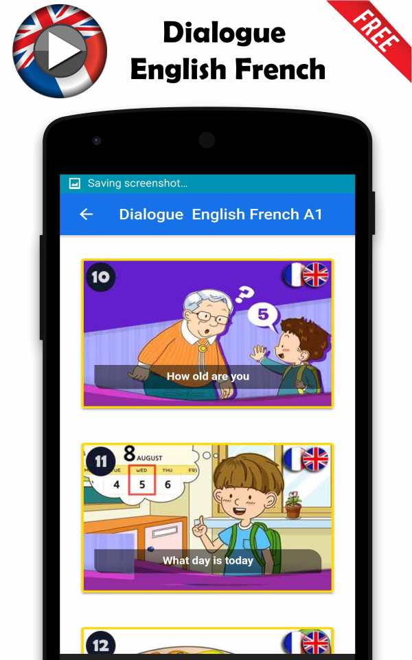 Dialogue English French screenshot 5