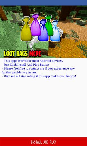 Loot Bags for Minecraft PE screenshot 3