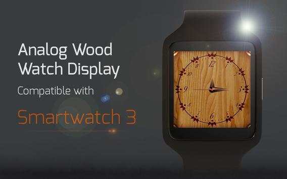 Analog Wood Watch Display screenshot 6