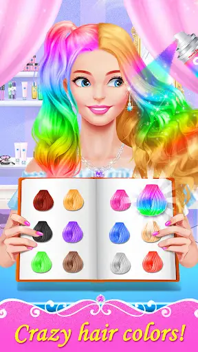 Hair Nail Salon: Makeup Games screenshot 1