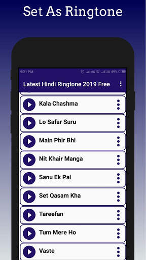 Hindi Ringtones 2019 Free screenshot 3