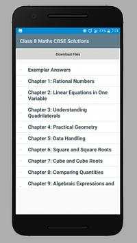 Class 8 Maths CBSE Solutions screenshot 1