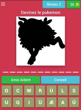 Devinez le pokémon Jeu Quizz screenshot 15