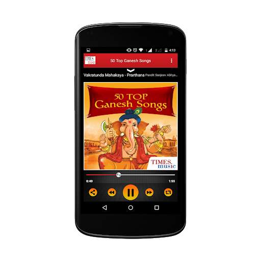 50 Top Ganesh Songs screenshot 3