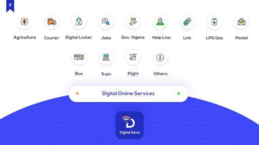 Online Seva : Digital Services India screenshot 2