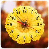 Flower Clock live wallpaper