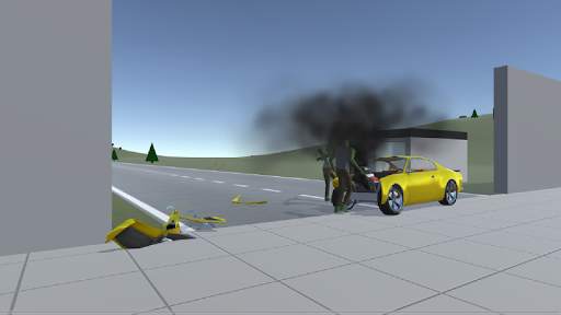 Zombie Car Travel 3D screenshot 4