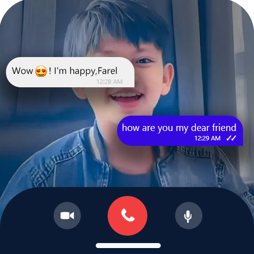 Farel Prayoga Fake Call Video icon