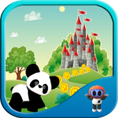 Panda Gemes Run icon