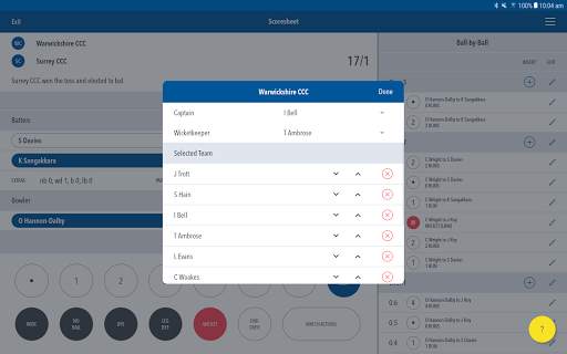 Play-Cricket Scorer screenshot 9