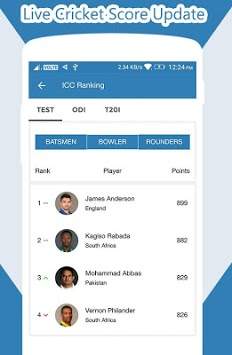 Live Cricket Score Update , Cricket Score screenshot 5