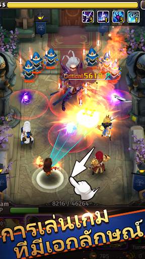 Hyper Heroes: Marble-Like RPG screenshot 1