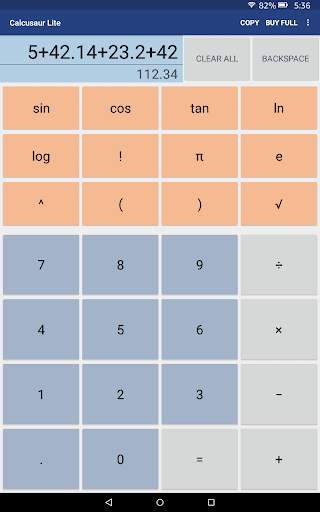 Calcusaur Lite screenshot 5