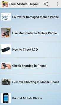 Free Mobile Repair Course screenshot 1