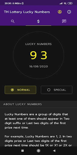 Thai Lottery Lucky Numbers [Beta] screenshot 4