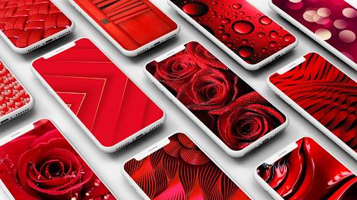 Red Wallpaper screenshot 1