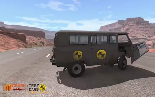 Car Crash Test UAZ BUHANKA screenshot 5