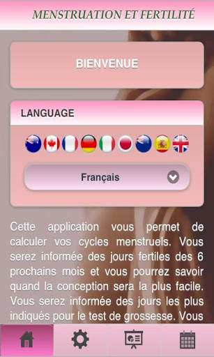 Menstruation Fertilité Pro Lte screenshot 4