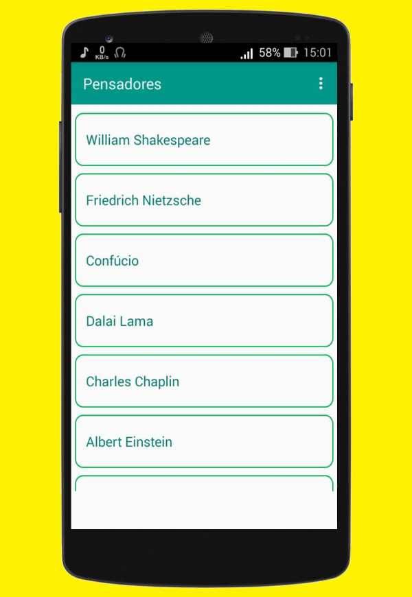 Pensadores screenshot 2