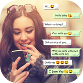 Fake Chat with Bhabhi – Fake Chat icon