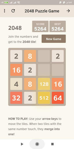 2048 Puzzle Game screenshot 7