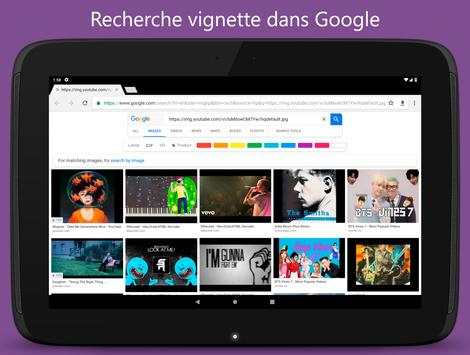 Téléchargement de vignettes pour YouTube screenshot 16
