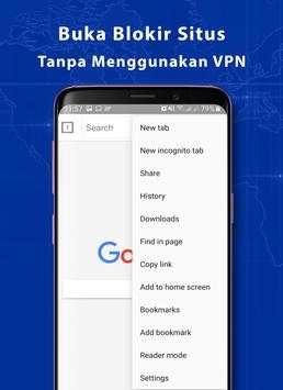 X Browser Buka Situs Tanpa VPN screenshot 3