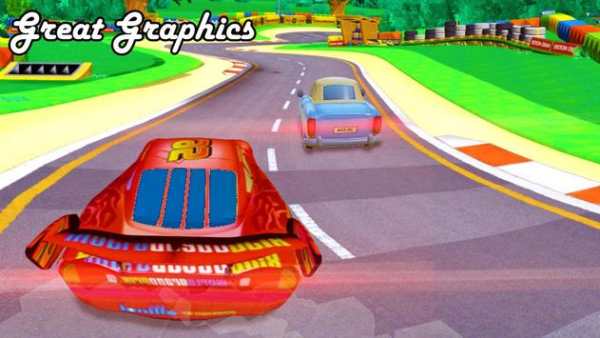 Fast Car McQueen Racing 3D screenshot 2