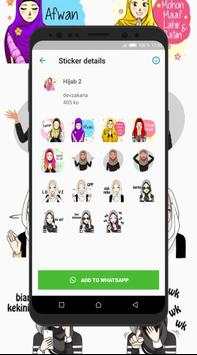 Hijab Stickers For WA New App 2020 screenshot 3