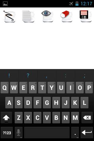 Invisible Pen Memo Note Lite screenshot 1