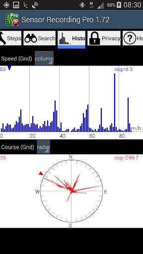 Sensor Recording Lite screenshot 8