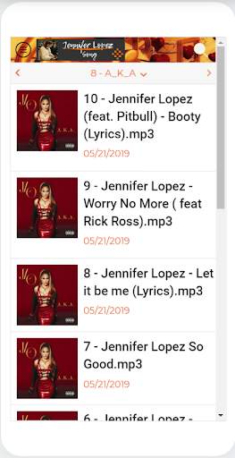 Jennifer Lopez Song screenshot 8