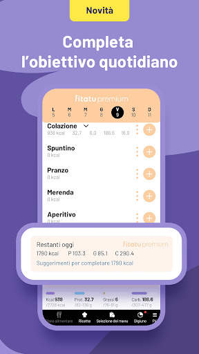 Fitatu Conta Calorie e Dieta screenshot 5