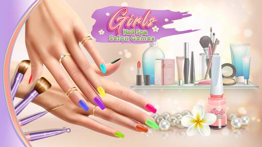 Girls Nail Spa Salon Games screenshot 5