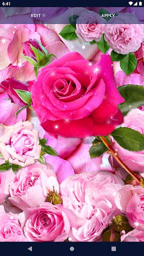 Pink Rose 4K Live Wallpaper screenshot 5
