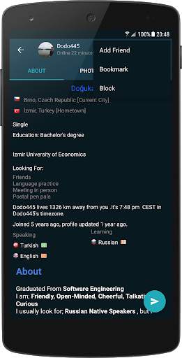 Messenger for InterPals screenshot 5