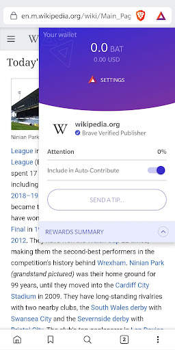 Brave Browser (Beta) screenshot 4