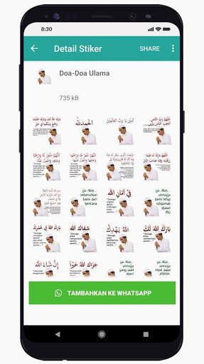 Stiker Wa Nasehat Ulama Islami screenshot 4