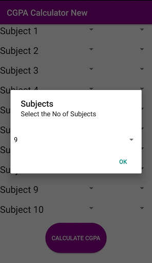 CGPA Calculator New screenshot 4