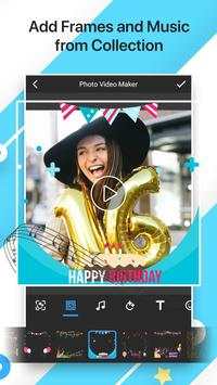 Birthday Video Maker स्क्रीनशॉट 3
